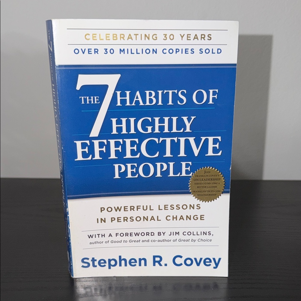 The 7 Habits of Highly Effective People Book